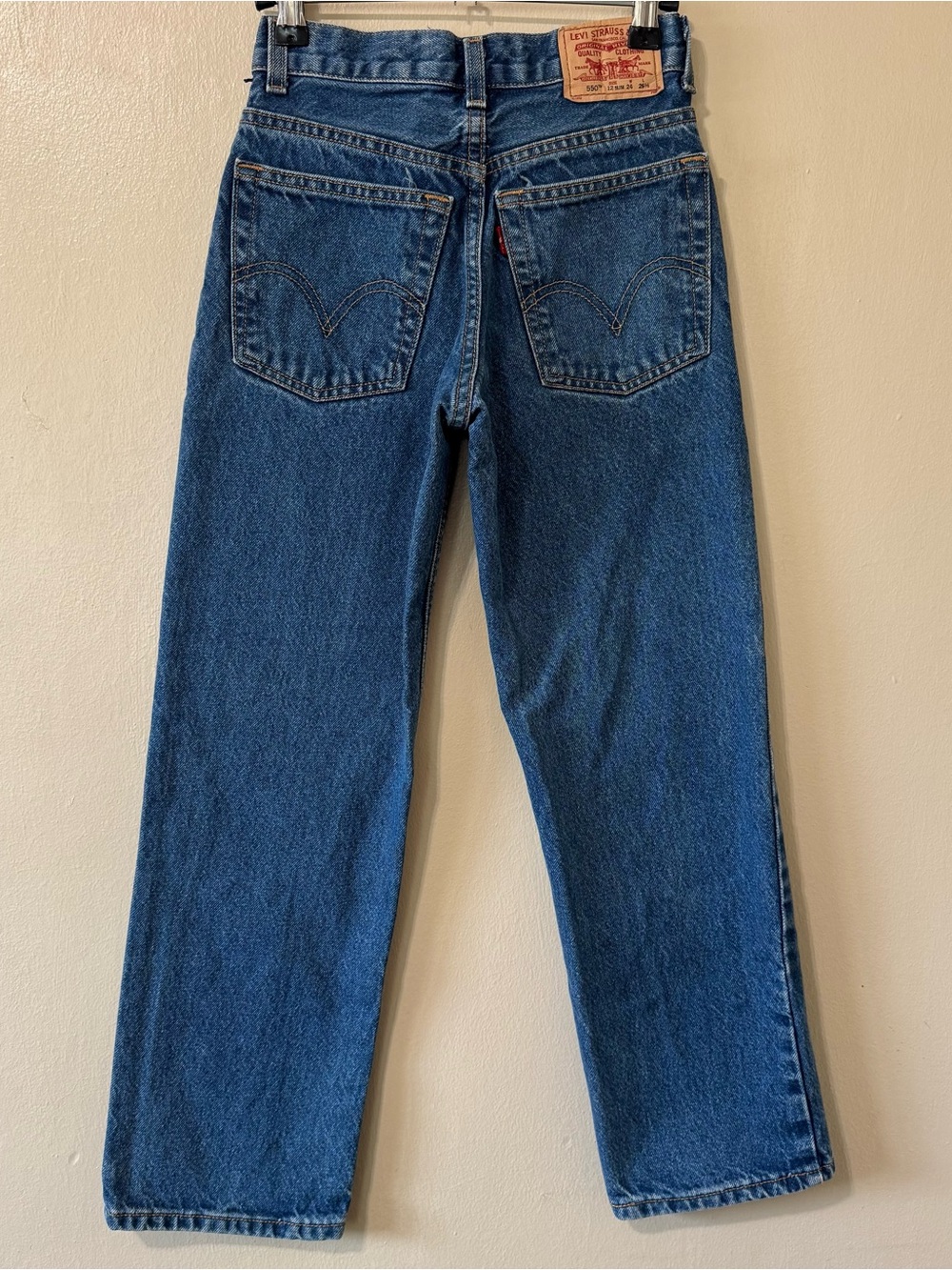 Vintage Little Girls Kids Levi's 550 denim jeans